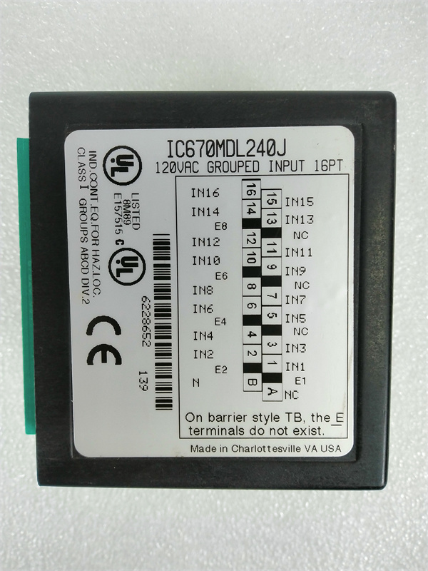 GE IC670MDL240J